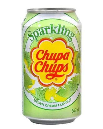 Chupa Chups Sparkling Melon Cream 345 ml.