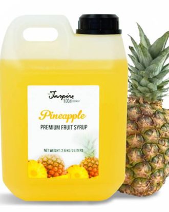 Frugtsirup til Bubble Tea med ananassmag 2 liter