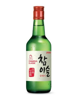Jinro Chamisul Original Classic Soju 20,1% 36 cl.