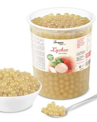 Boba frugtperler med Lychee 3,2 kg.