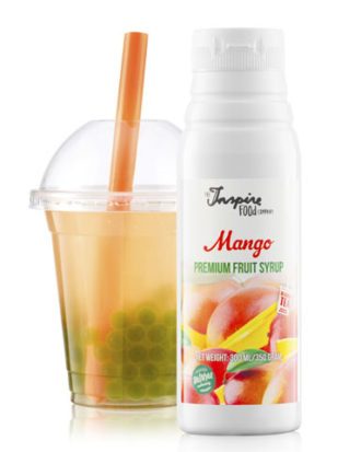 Frugtsirup til Bubble Tea med Mango smag 300 ml.