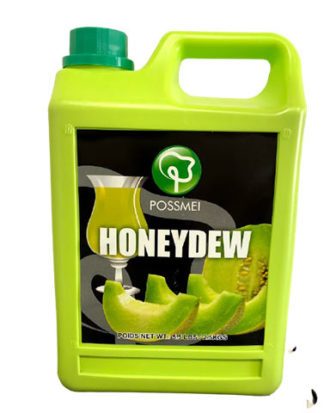 Possmei Frugtsirup til Bubble Tea med honningmelon smag 2,5 liter (stop madspild)