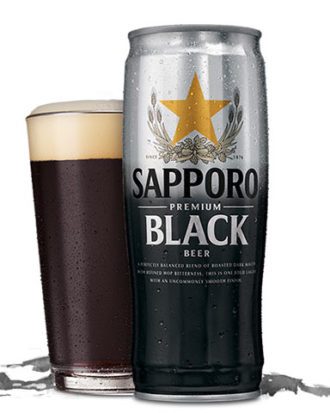 Sapporo Premium Black Beer 65 cl. (dåse)