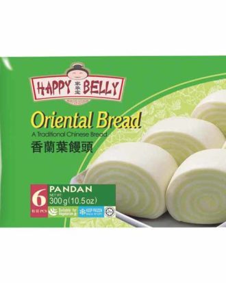 Happy Belly orientalsk brød m. pandan 6 stk.