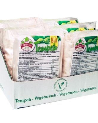 Tempeh sojabønner økologisk (frost) 195 g.