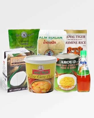 Thai gul karry kit - mild (7 dele)