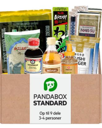 PandaBox Standard - Sushi Kit Op Til 9 dele (3-4 personer)