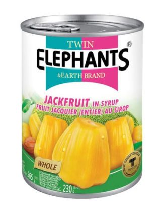 Twin Elephants Jackfruit i syrup 565 g.