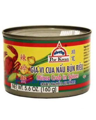 Por Kwan Mince Crab Gia Vi Nau Bun Rieu Cua 160 g.