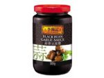 Lee Kum Kee sorte bønne sauce m. hvidløg (Black Bean Garlic Sauce) 368 g.