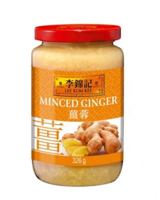 Lee Kum Kee minced ginger (hakket ingefær) 326 g.