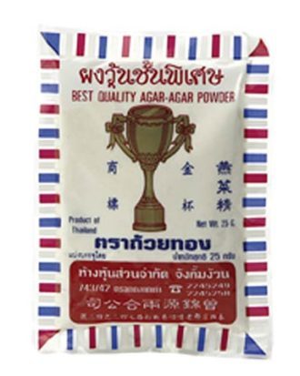 Agar pulver gold cup (erstatning for gelatine) 25 g.