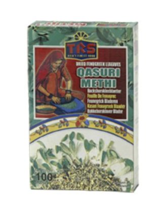 Bukkehornsblade (Kasuri Methi Fenugreek Leaves) 100 g.