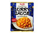 S&B Japansk Curry Sauce med grøntsager (Hot) 205 ml.