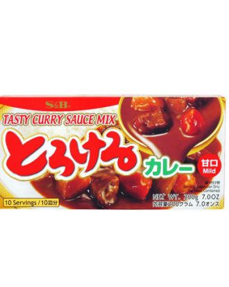 S&B Torokeru Curry Mild 200 g. 10 serveringer