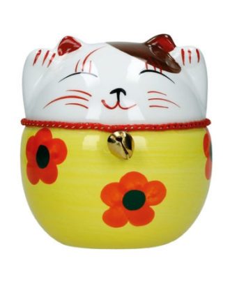 Vinkende lykke kat plutus Maneki neko B 10cm.
