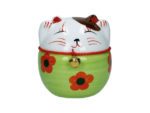 Vinkende lykke kat plutus Maneki neko D 10cm.