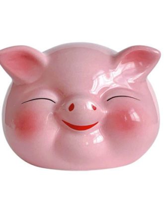 Lykkegris i pink 10cm.