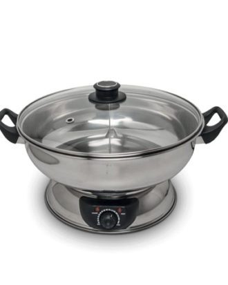 Elektrisk Hot Pot Gryde med 2 rum 4,5 l