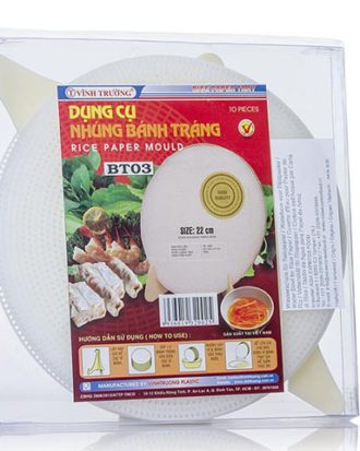 Rice paper mould 22 cm.