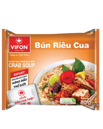 Vifon Risnudler Crab Bun Rieu Cua 80 g.