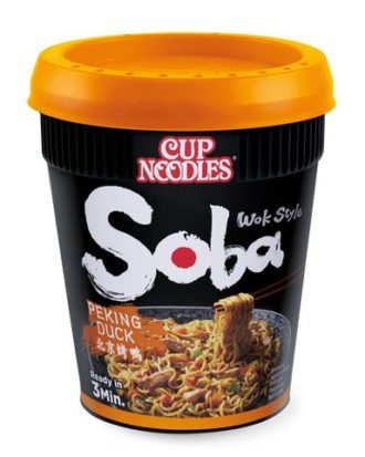 Nissin Soba Noodles Peking Duck 90 g. kopnudler