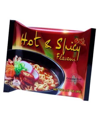 Mama Hot & Spicy Jumbo Pack instant noodles