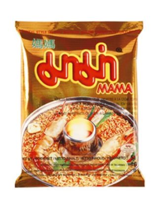 Mama instant noodles creamy shrimp tom yum