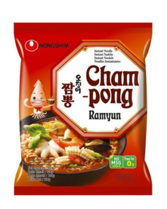 Nong Shim Instant Champong Noodles 124 g.