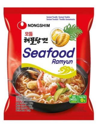 Nong Shim Instant Seafood Ramyun Noodles 125 g.