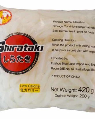 Konjac shirataki kaloriefattige udon nudler