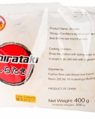 Konjac shirataki kaloriefattige brede nudler