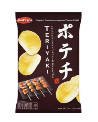 Koikeya Teriyaki Japansk kartoffelchips 100 g.
