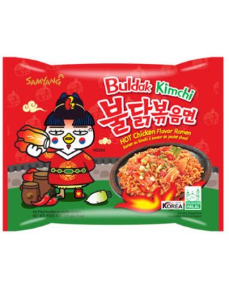 Samyang buldak kimchi ramen 135 g.