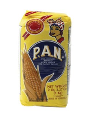 P.A.N 100% glutenfri gul majsmel 1 kg.