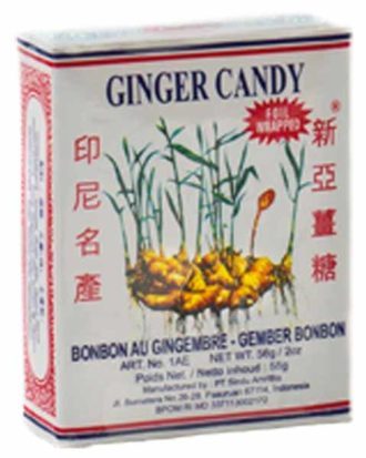 Sina ingefærslik (ginger candy) 56 g.