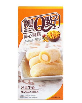 He Fong Mango Milk Mochi Roll 150 g.