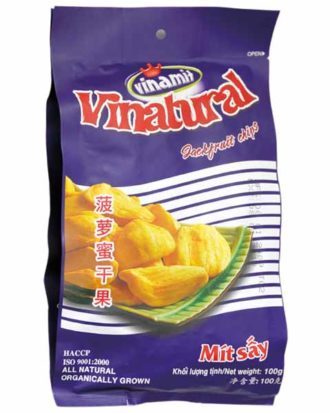 Vinamit Jackfruit chips snack 100 g.