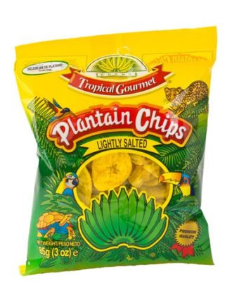 Salted Plantain Chips Madbananer 85 g.