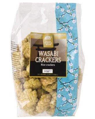 Golden Turtle wasabi crackers 125 g.