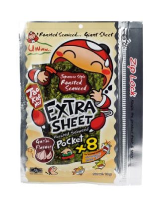 Taokaenoi japansk Crispy seaweed med hvidløgssmag 12,8 g.