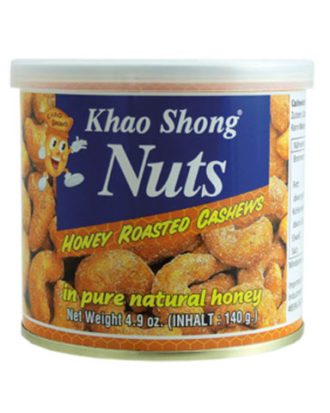Khao Shong Ristede Cashew Nødder Med Honning 140 g.