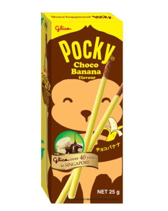 Pocky choco banana flavour 25 g.