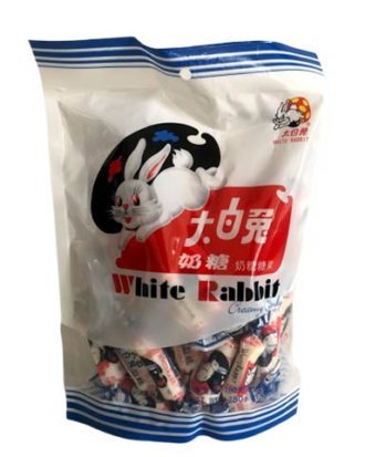 White Rabbit creamy candy mælkekaramel pose 180 g.