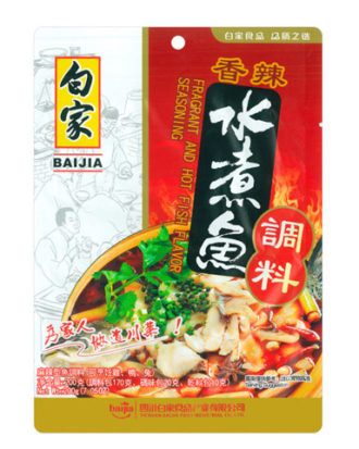 Baijia Seasoning Fragrant-Hot-Fish 200g