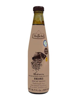 Megachef premium sweet dark soy sauce 500 ml.