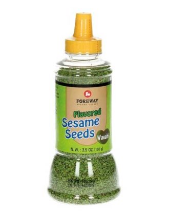 Foreway sesamfrø m. wasabi ristede 100 g.
