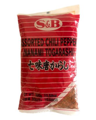 Shichimi Nanami Togarashi chilipeber 300 g.