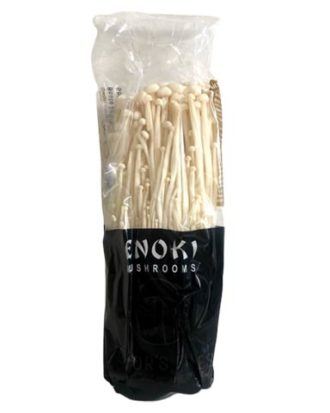 Enoki svampe (fløjlsfod - Flammulina velutipes) 100 g.