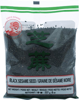 Cock Brand sorte sesamfrø 227 g